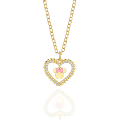 Collana Minnie Mouse Cuore con Perle - Disney - VitaMea - CF01877YMAL-Q.CS - Collana -