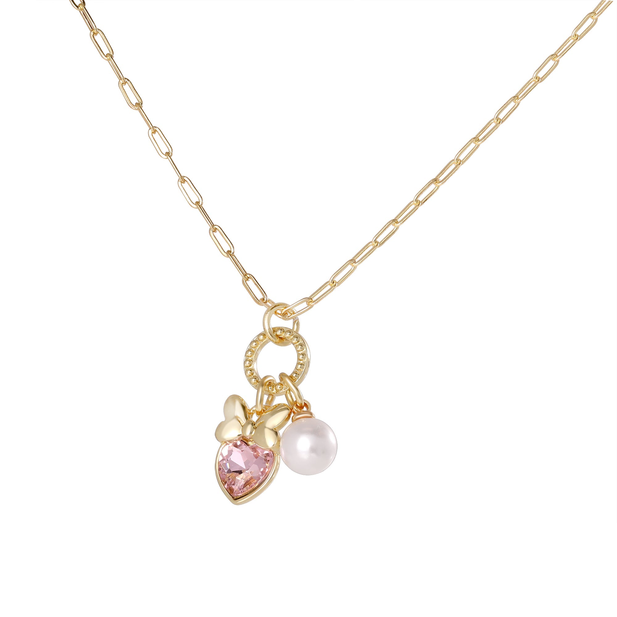Collana Minnie Mouse Cuore - Disney - VitaMea - NF00904YRML-16.CS - Collana - 