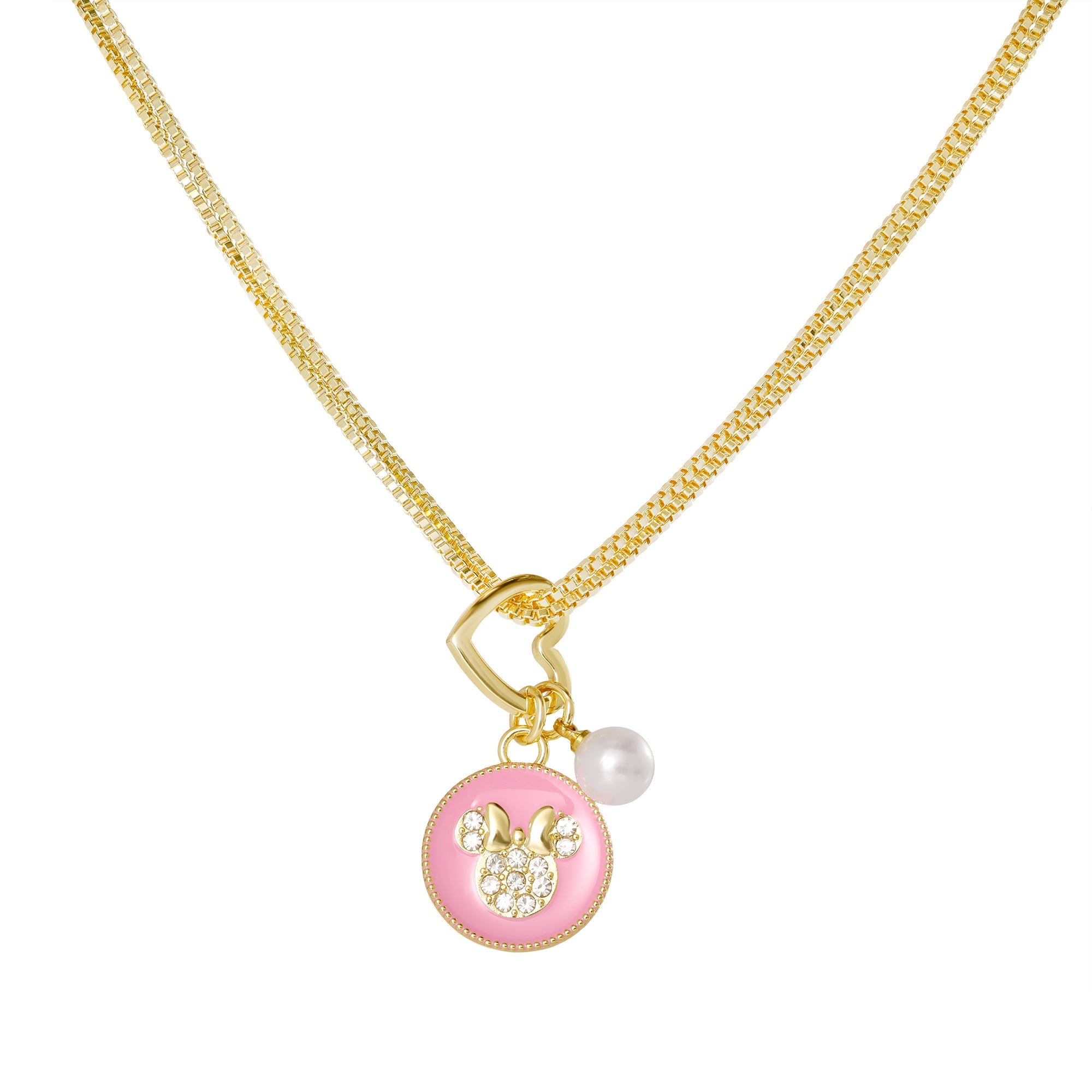 Collana Minnie Mouse - Disney - VitaMea - NF00909YRML-18.CS - Collana - 