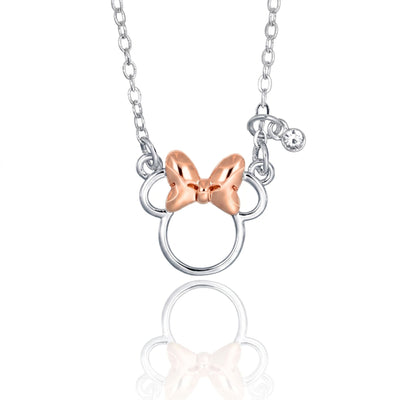 Collana Minnie Mouse Silhouette e Fiocco - Disney - VitaMea - NF00938TRWL-18.CS - Collana -