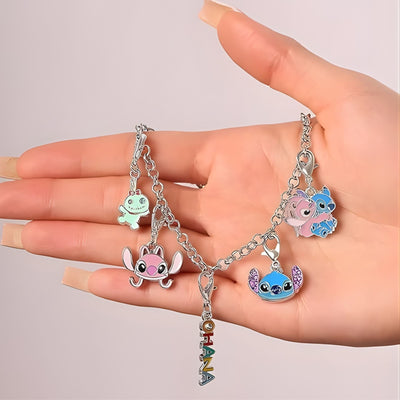 Collana Multi - Charm Stitch - Disney - VitaMea - SH01325RL.CS - Collana - 