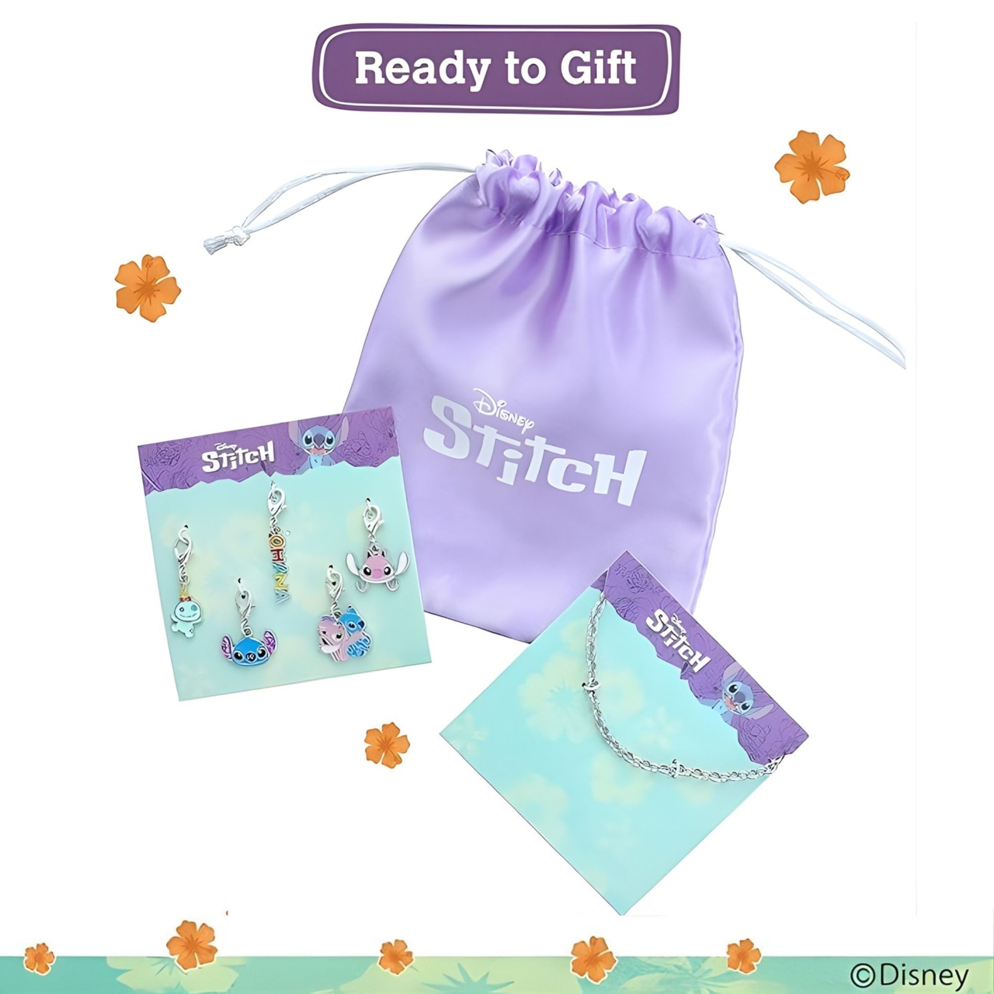 Collana Multi - Charm Stitch - Disney - VitaMea - SH01325RL.CS - Collana - 