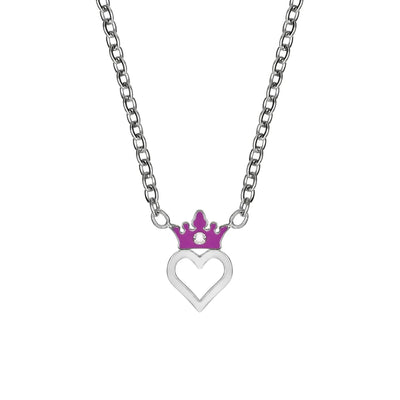 Collana Principesse Cuore - Argento - VitaMea