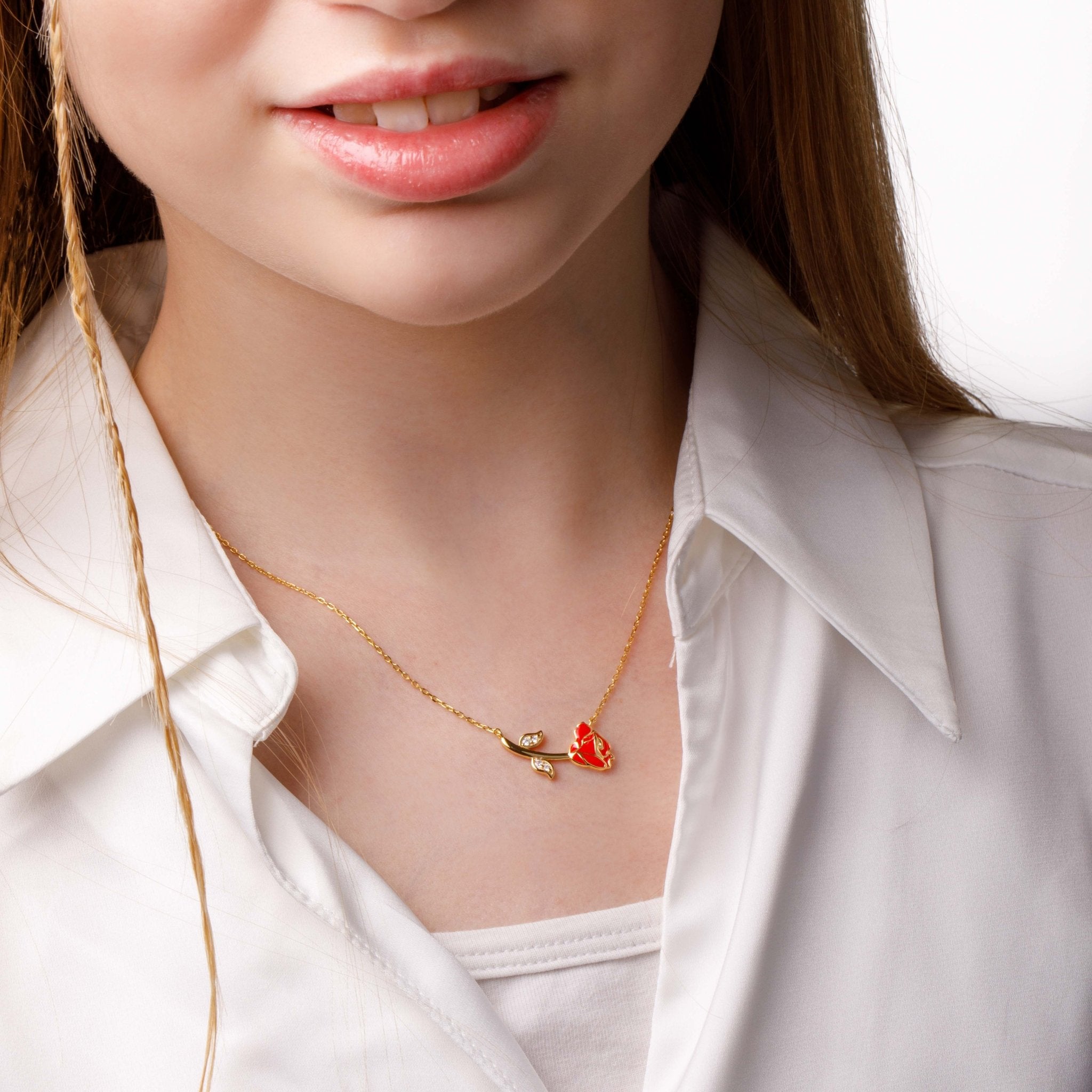 Collana Rosa di Cenerentola - VitaMea - NS00019YZWL - 157C - Collana - 