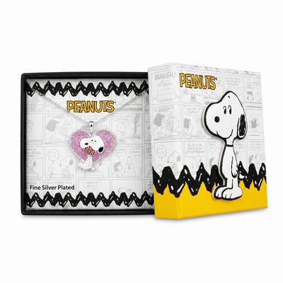 Collana Snoopy Cuore Glitter - Peanuts - VitaMea - CF01662SRWL-Q.CS - Collana -