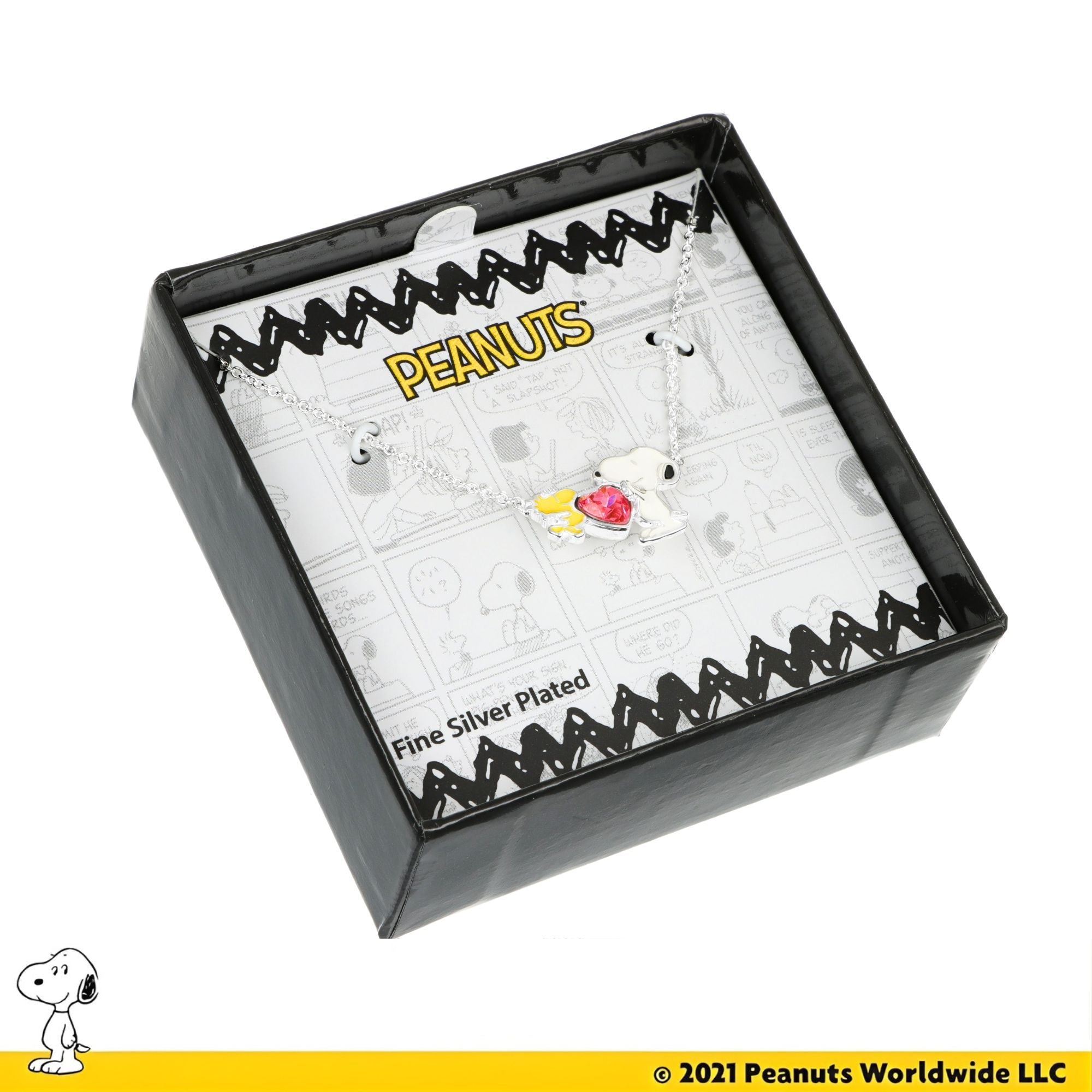 Collana Snoopy & Woodstock - Peanuts - VitaMea - NF00747SRPL-18.CS - Collana - 