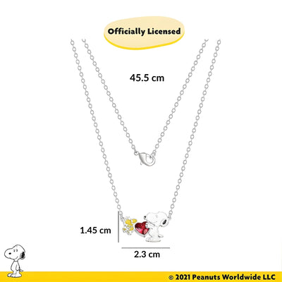 Collana Snoopy & Woodstock - Peanuts - VitaMea - NF00747SRPL-18.CS - Collana - 