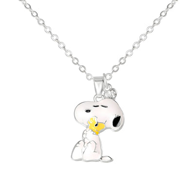 Collana Snoopy & Woodstock - Peanuts - VitaMea - NF00827SRWL-16.CS - Collana - 