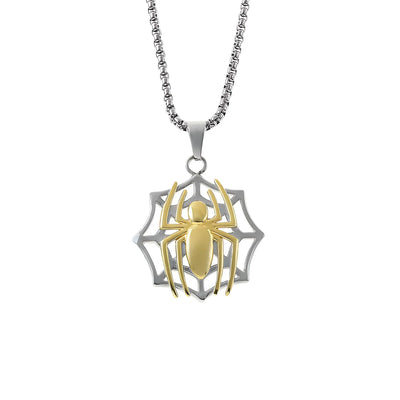 Collana Spider Man - Ragno Dorato - VitaMea