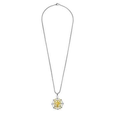 Collana Spider Man - Ragno Dorato - VitaMea