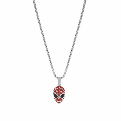 Collana Spider Man - Smalto Rosso e Nero - VitaMea