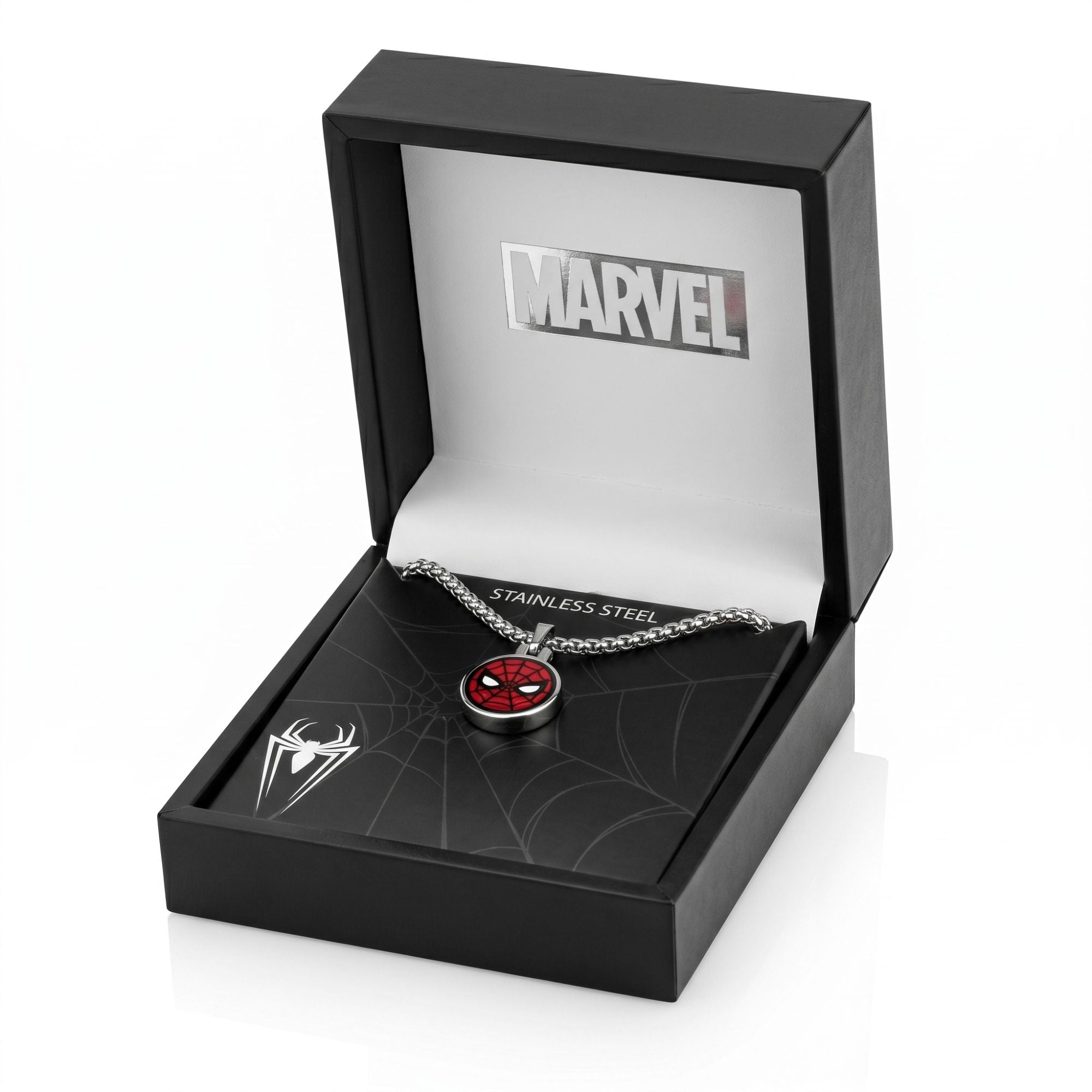 Collana Spider-Man Maschera con Smalto - Marvel - VitaMea - C601046L-M.CS - Collana -