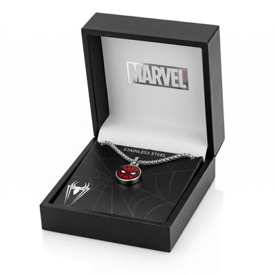 Collana Spider-Man Maschera con Smalto - Marvel - VitaMea - C601046L-M.CS - Collana -