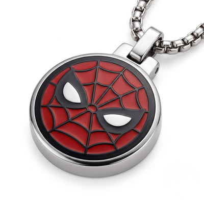 Collana Spider-Man Maschera con Smalto - Marvel - VitaMea - C601046L-M.CS - Collana -