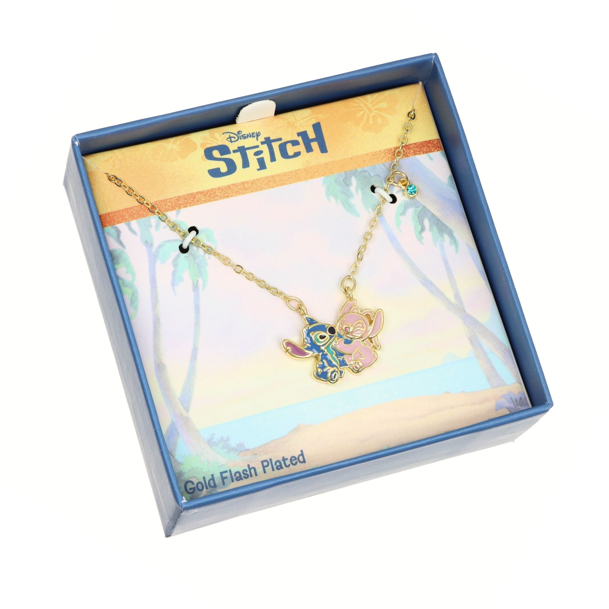 Collana Stitch & Angel - Disney - VitaMea - NF00805YRDL-18.CS - Collana - 