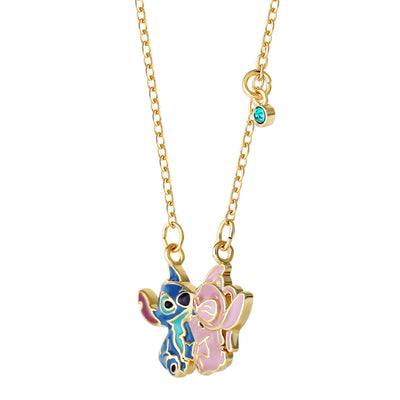 Collana Stitch & Angel - Disney - VitaMea - NF00805YRDL-18.CS - Collana - 