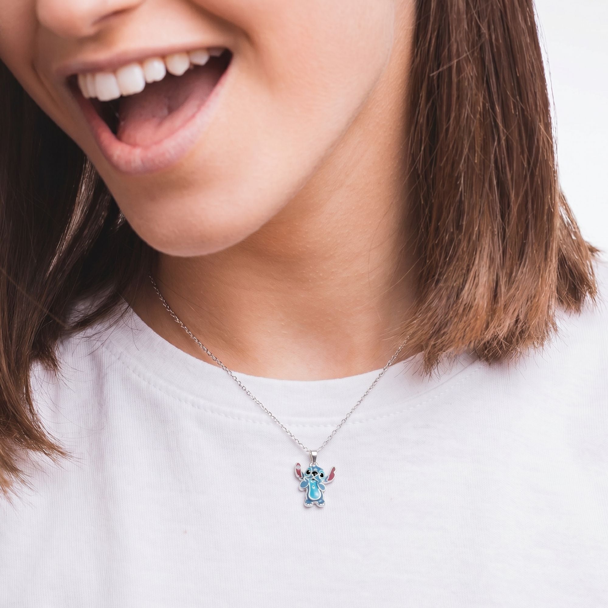 Collana Stitch con Ciondolo - Disney - VitaMea - CF01646SRTL-Q.CS - Collana -