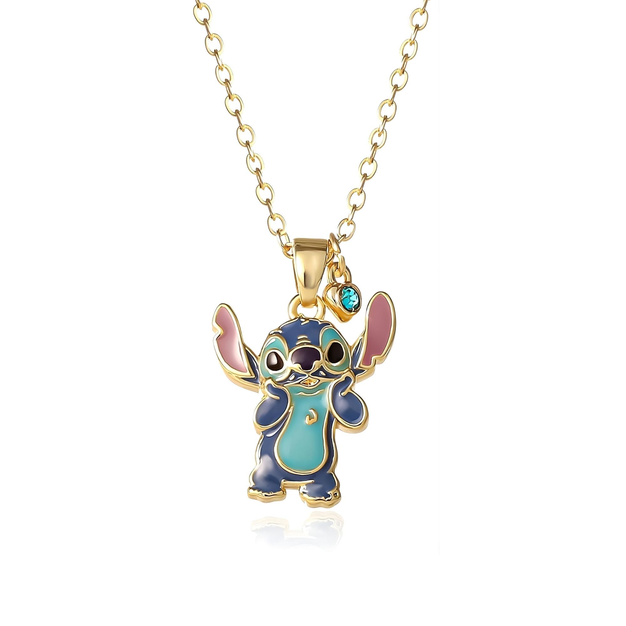 Collana Stitch Cristallo Blu - Disney - VitaMea - CF01281YRBL-Q.CS - Collana - 