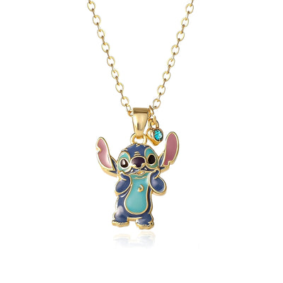 Collana Stitch Cristallo Blu - Disney - VitaMea - CF01281YRBL-Q.CS - Collana - 