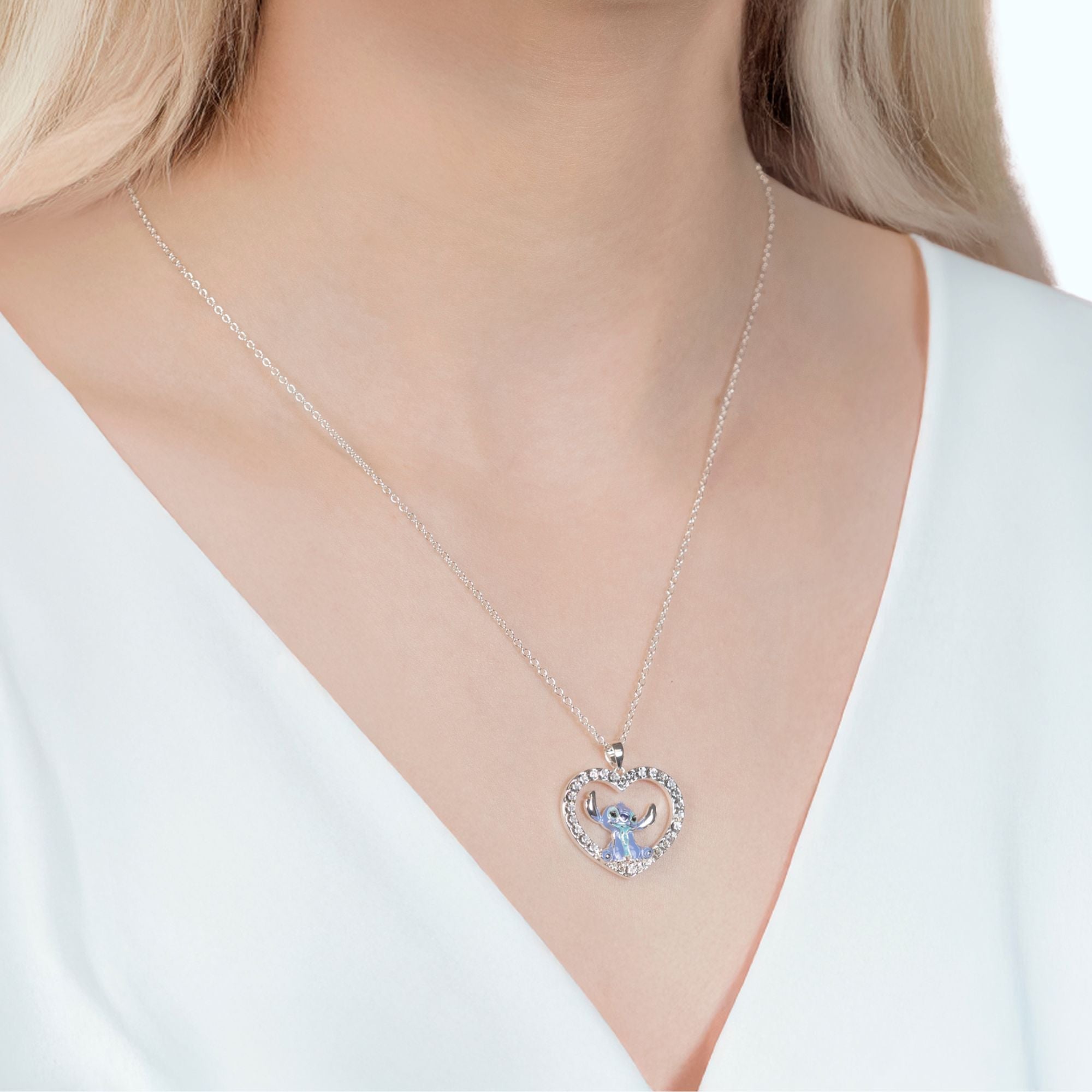 Collana Stitch Cuore - Disney - VitaMea - CF01306SL-Q - Collana - 