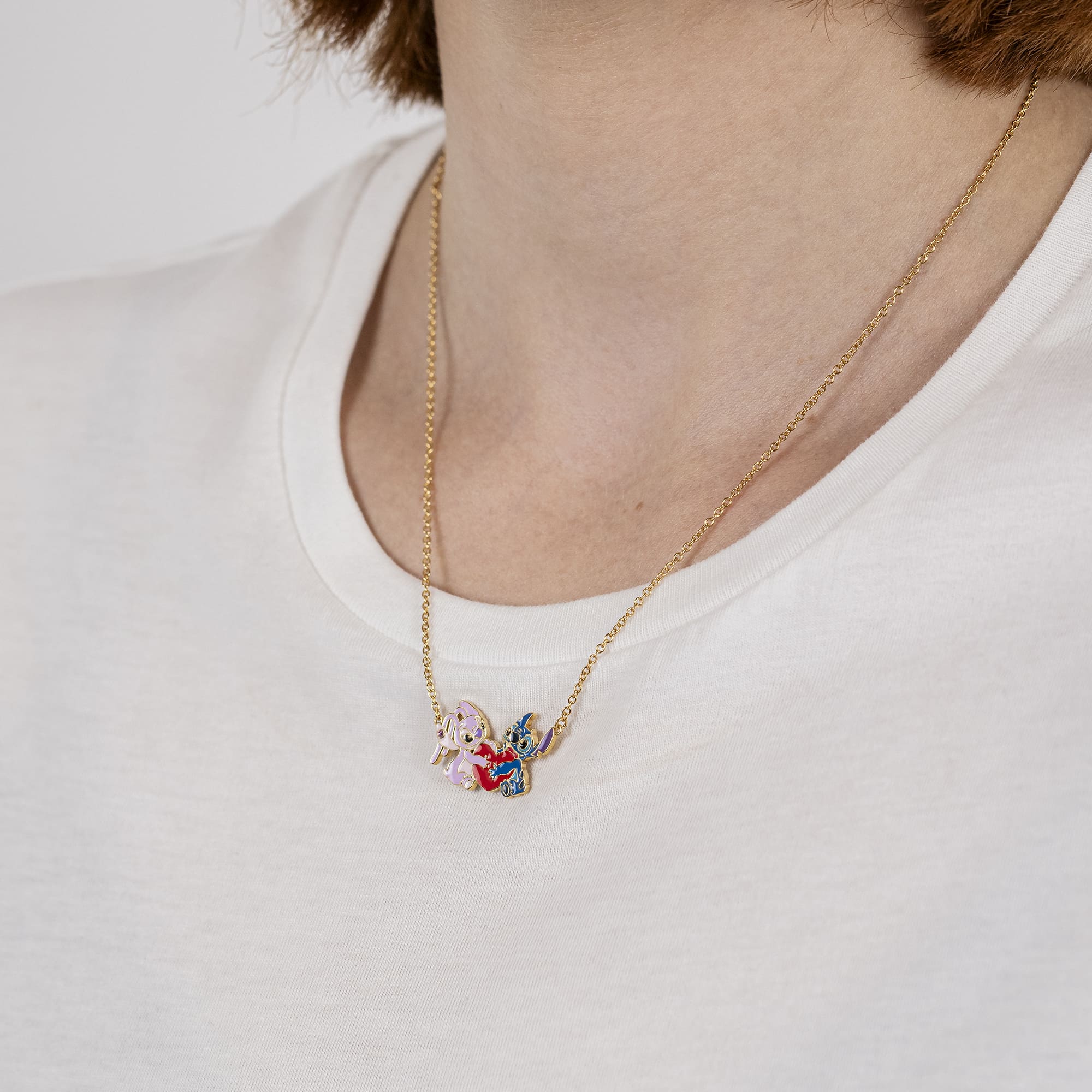 Collana Stitch e Angel - VitaMea - NF00777YRUL - 18.CS - Collana - 
