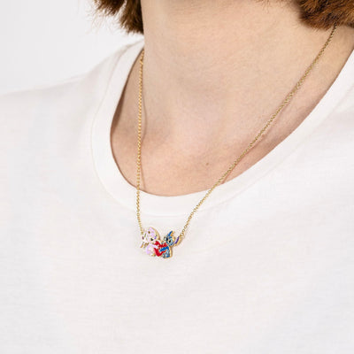 Collana Stitch e Angel - Disney - VitaMea - NF00777YRUL-18.CS - Collana - 