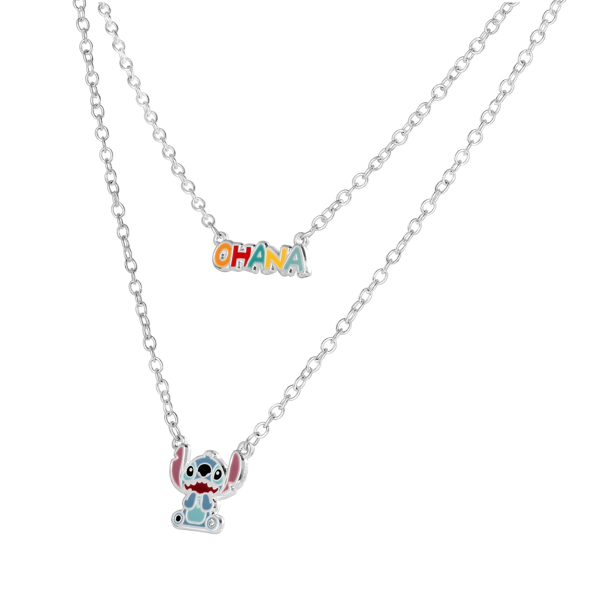 Collana Stitch "Ohana" - Disney - VitaMea - NF00874SL-16.CS - Collana - 