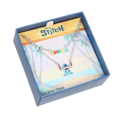 Collana Stitch "Ohana" - Disney - VitaMea - NF00874SL-16.CS - Collana - 