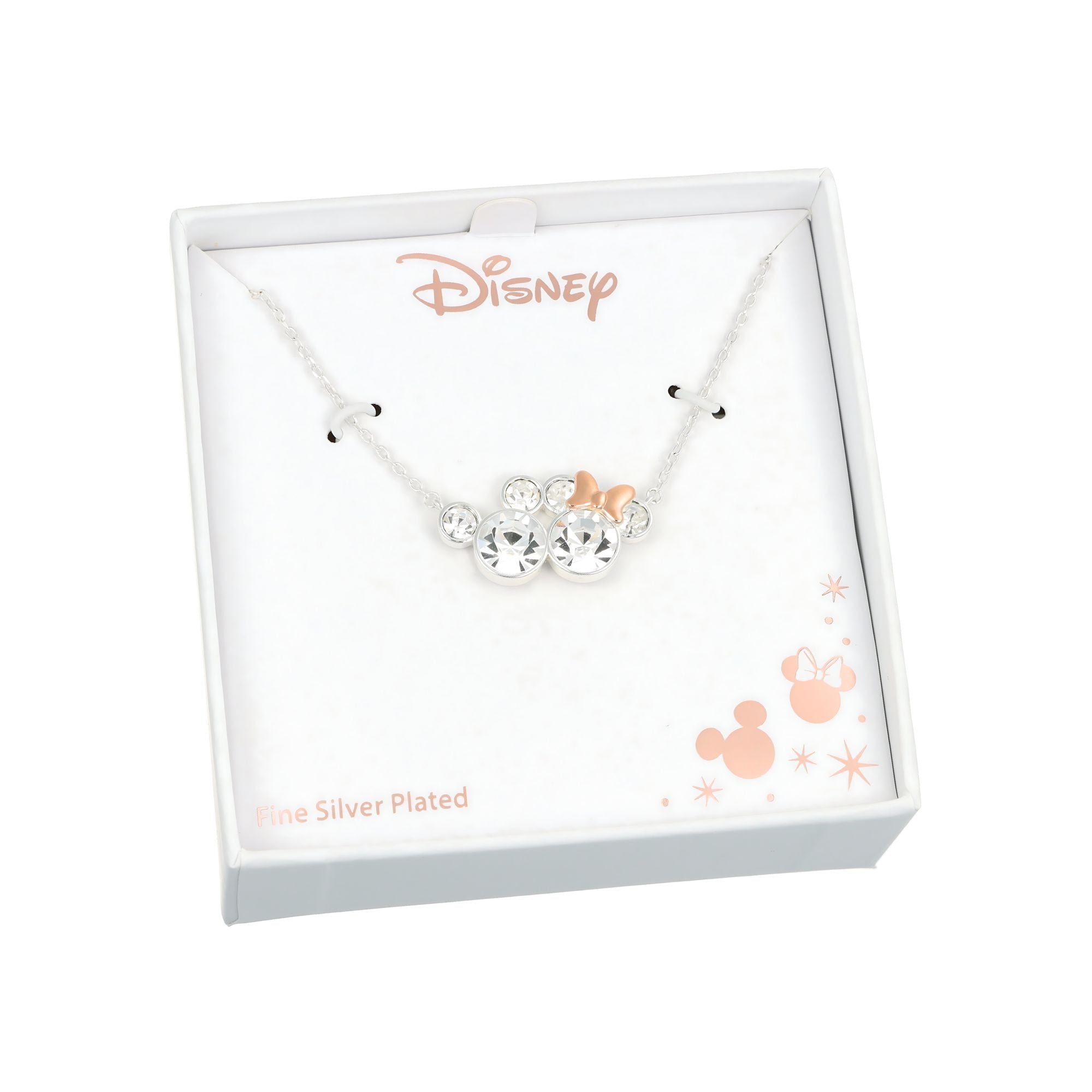 Collana Topolino e Minnie con Cristalli - Disney - VitaMea - NF00440TRWL-16.CS - Collana -