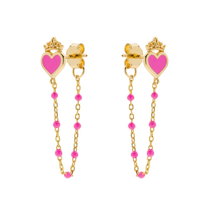 Orecchini Cuore Reale - VitaMea - ES00080YL - 55.CS - Orecchini - 