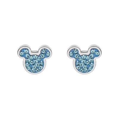Orecchini Mickey Blu - Argento - VitaMea