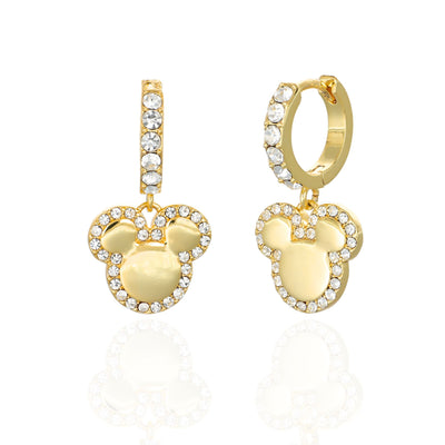 Orecchini Mickey Mouse Cerchio con Cristalli - Disney - VitaMea - EF01499YRWL.CS - Orecchini -