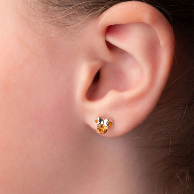 Orecchini Minnie Birthstones - Disney - VitaMea - EF00469SJULY.CS - Orecchini - Corallo