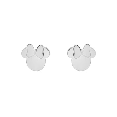 Orecchini Minnie - Argento bow silhouette - VitaMea