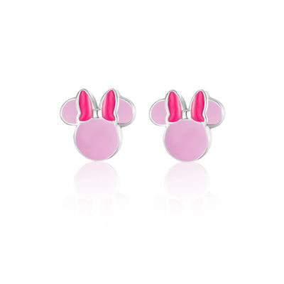 Orecchini Minnie Rosa - Baby - Fucsia e Argento - VitaMea