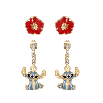 Orecchini Stitch Fiore - Disney - VitaMea - SF00868YRWL.CS - Orecchini - 