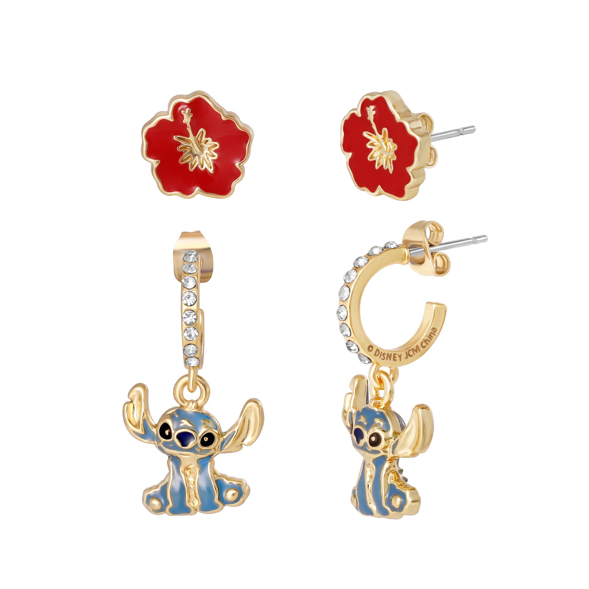 Orecchini Stitch Fiore - Disney - VitaMea - SF00868YRWL.CS - Orecchini - 