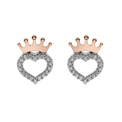 Orecchino Cuore e Corona - VitaMea - ES00005TZWL.CS - Orecchini - 