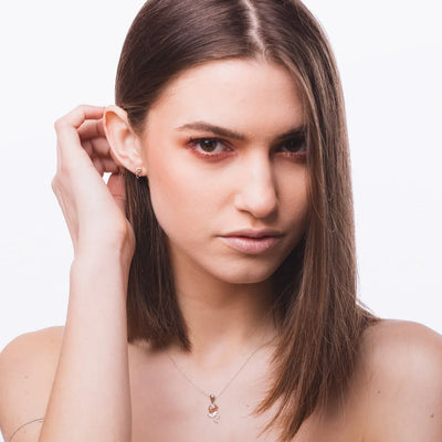 Orecchino Rosa Incantata - VitaMea