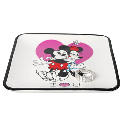 Piattino Portagioie Mickey & Minnie - Tenero Abbraccio - VitaMea