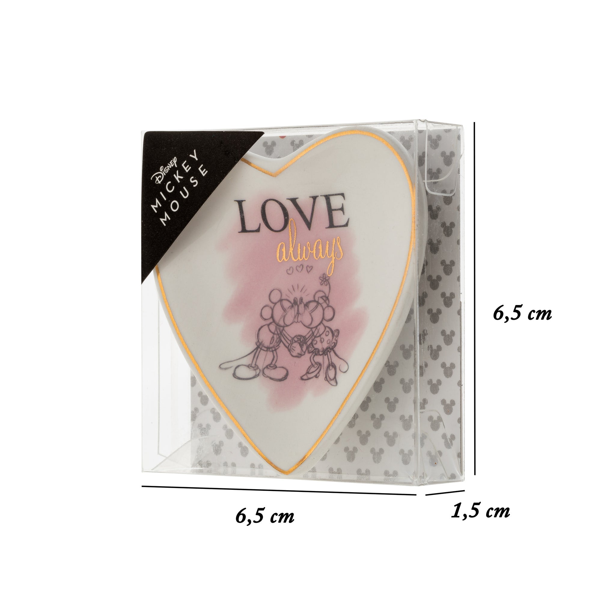 Piattino Portagioie Mickey & Minnie "Always Love" - VitaMea - VC700250L.CS - Accessori - 
