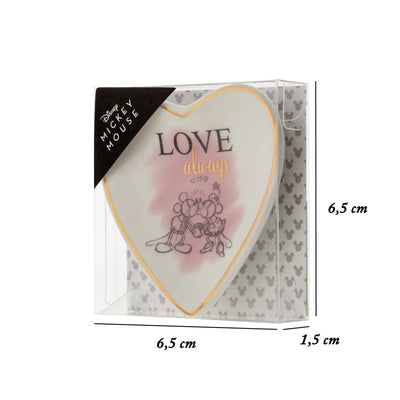 Piattino Portagioie Mickey & Minnie "Always Love" - VitaMea