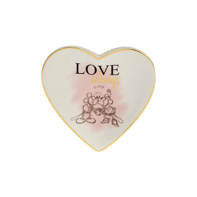 Piattino Portagioie Mickey & Minnie "Always Love" - VitaMea
