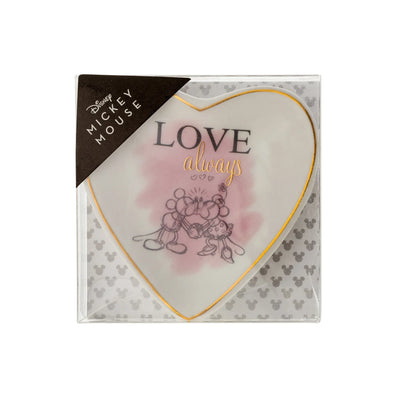 Piattino Portagioie Mickey & Minnie "Always Love" - VitaMea