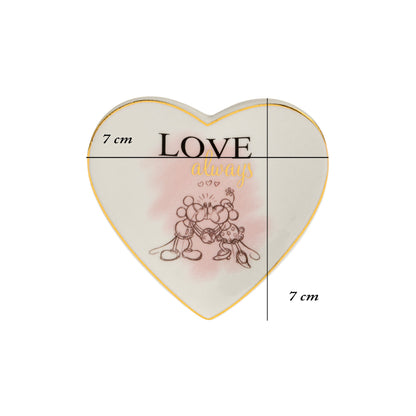 Piattino Portagioie Mickey & Minnie "Always Love" - VitaMea - VC700250L.CS - Accessori - 