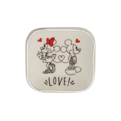 Piattino Portagioie Mickey & Minnie LOVE - VitaMea