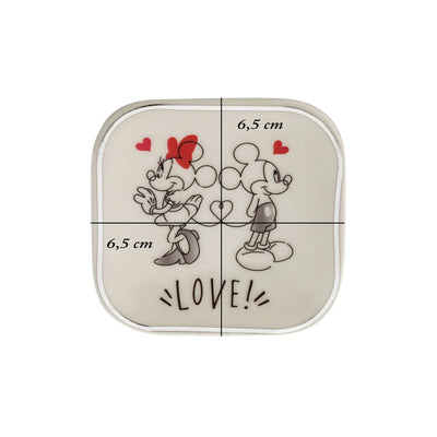 Piattino Portagioie Mickey & Minnie LOVE - VitaMea