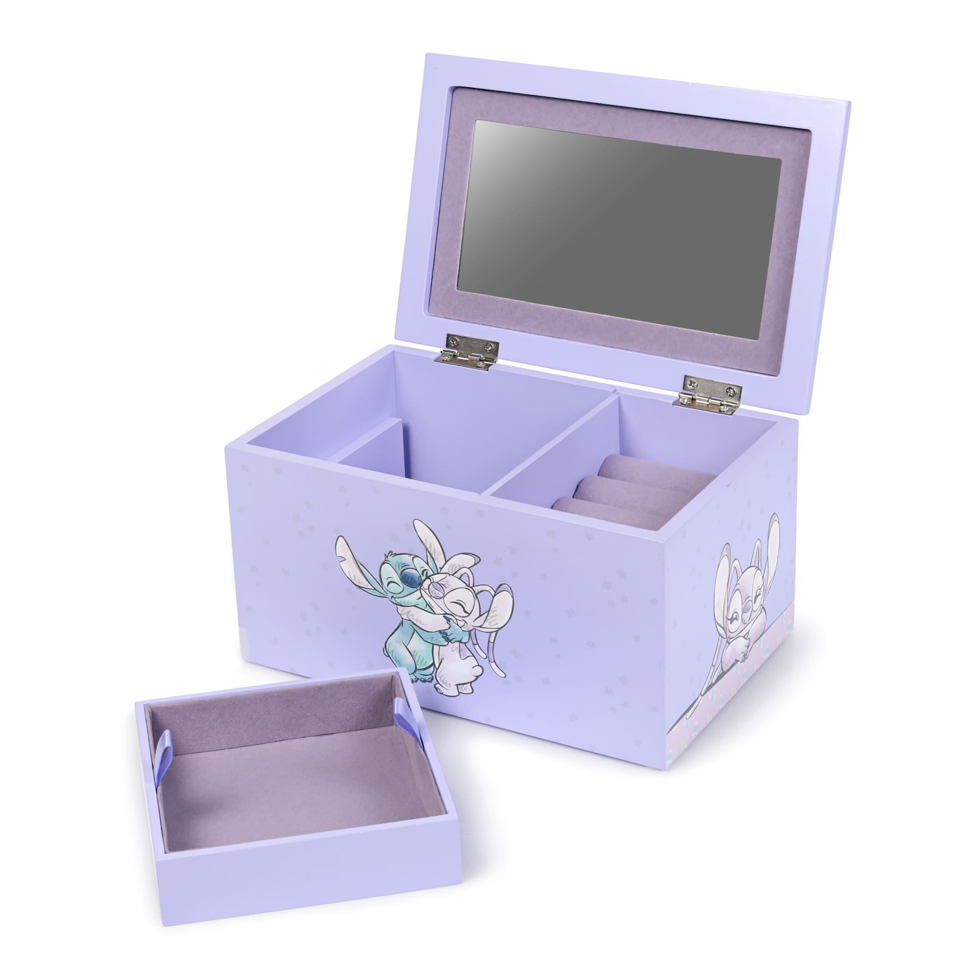 Portagioie Stitch & Angel con Specchio - VitaMea - VX703046L.CS - Accessori - 