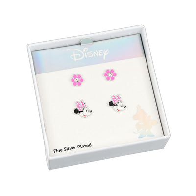 Set 2 Paia Orecchini Minnie Mouse con Smalto - Disney - VitaMea - SF00663SRWL.CS - Orecchini -