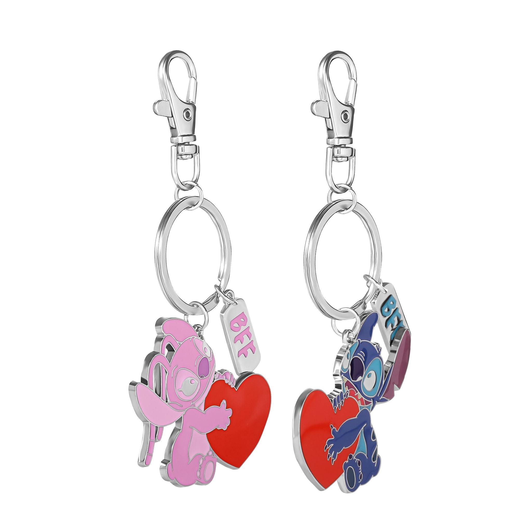 Set 2 Portachiavi BFF Stitch & Angel - VitaMea - GH00271RL.CS - Accessori - 